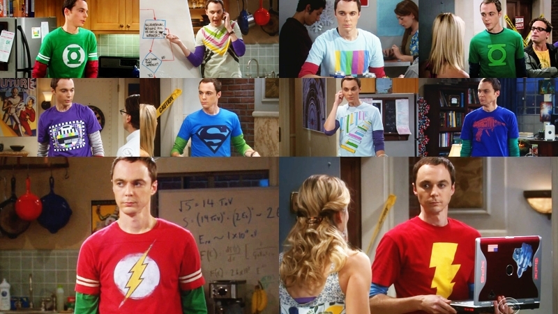 magliette di sheldon cooper