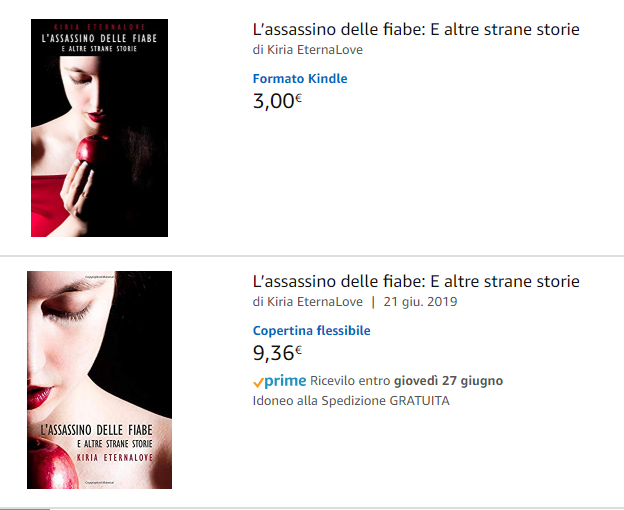 “L’assassino delle fiabe” è in vendita su Amazon!